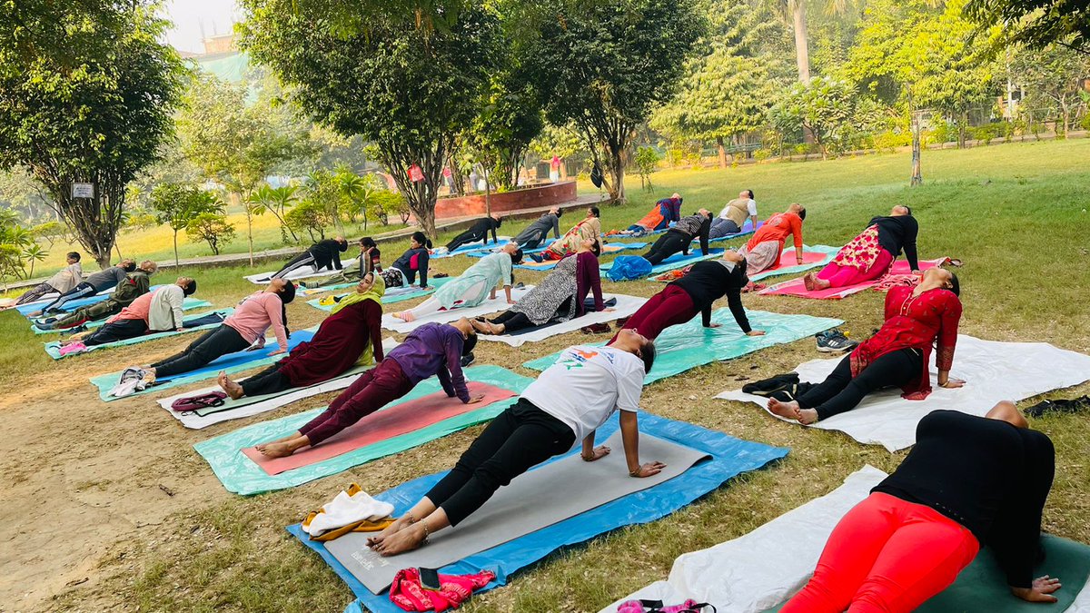 Dillikiyogshala's tweet photo. "दिल्ली की योगशाला"- Defence colony
#DilliKiYogshala
#दिल्लीकीयोगशाला 
#Yoga https://t.co/js9MO0Q3Kj