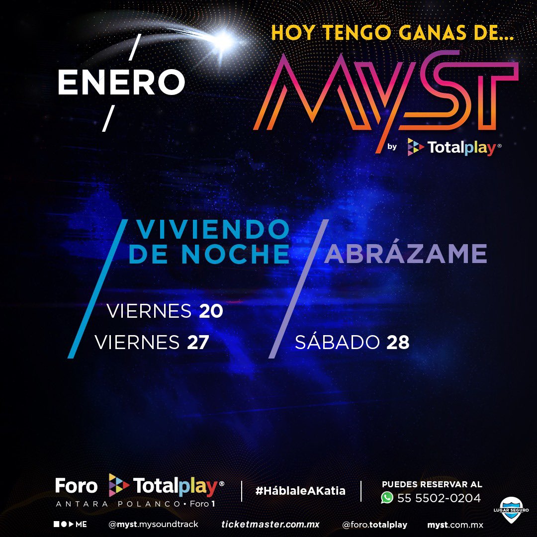 ENERO “ MYST @myst.mysoundtrack los más espectaculares Shows de México 🇲🇽 en sus noches inolvidables RESERVA TUS MESAS YA !! <a href="/foro/">j💙hn</a>.totalplay <a href="/antara_mx/">antara</a> Polanco CDMX