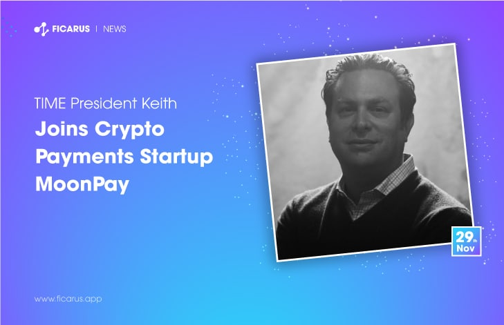 Ficarusapp's tweet photo. TIME President Keith Grossman Joins Crypto Payments Startup MoonPay
Grossman announced via Twitter that he is to become MoonPay's president of enterprise following a three and half year tenure as TIME's president https://t.co/2mPXmXOQuo