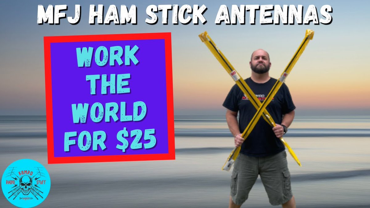 Antenna Review | MFJ Ham Stick qrznow.com/antenna-review…