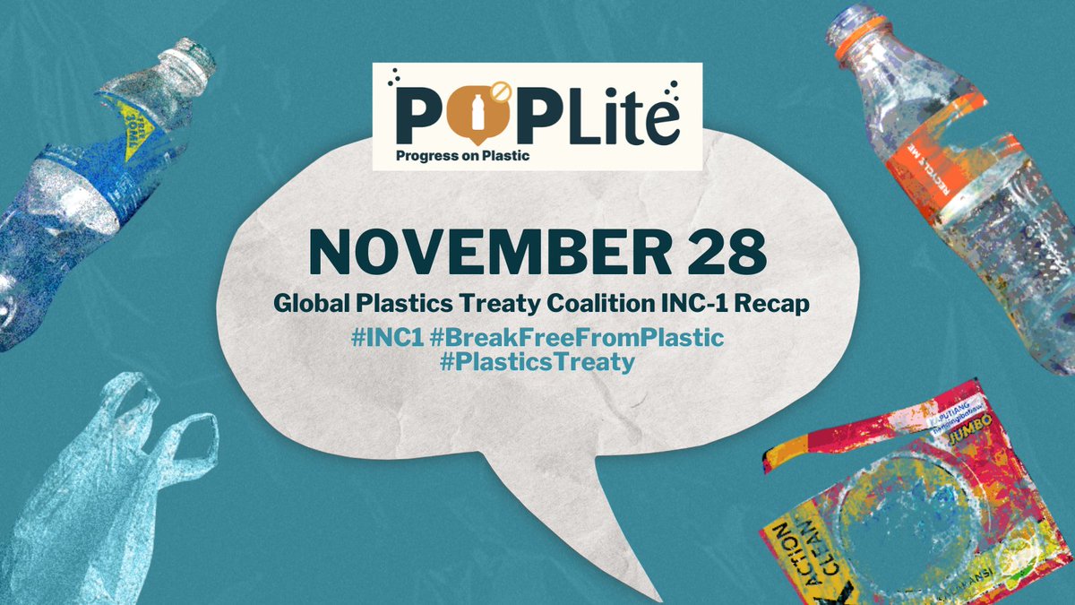 brkfreeplastic's tweet photo. NOVEMBER 28: Global Plastics Treaty Coalition INC-1 Recap

A THREAD: 🧵 https://t.co/5vHu6PXOTd