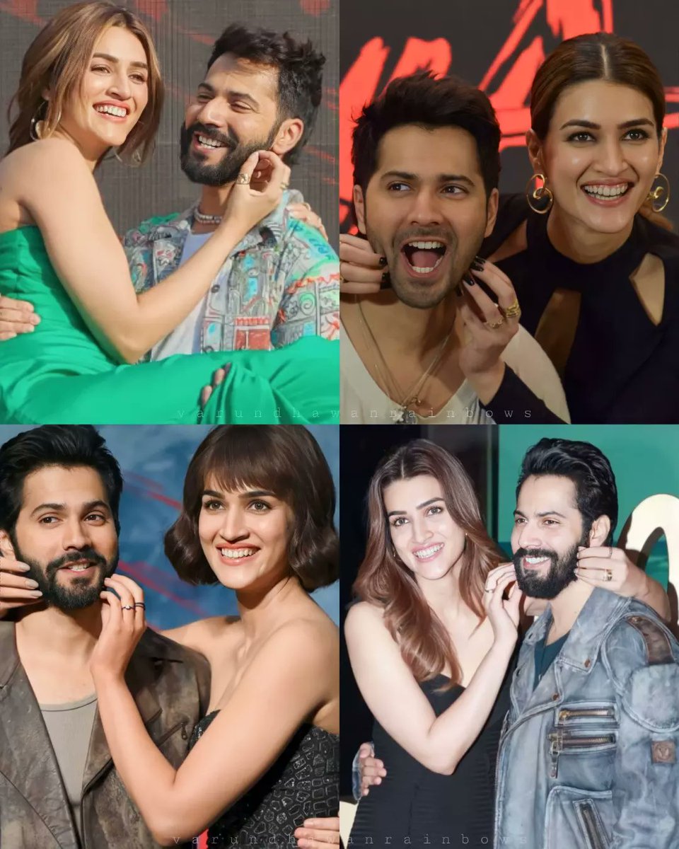 varunrainbows's tweet photo. OMG! Every #bhediyapromotion was incomplete without the Bhaskar's and Anika's signature pose ππβ€οΈ @Varun_dvn @kritisanon Aww, will really miss these Bhediya promotions πβ€οΈ #Bhediya in cinemas now........
#MustWatchFilmBhediya #varundhawan #kritisanon #varunKriti #variti #varun https://t.co/8rBxWCLNhW