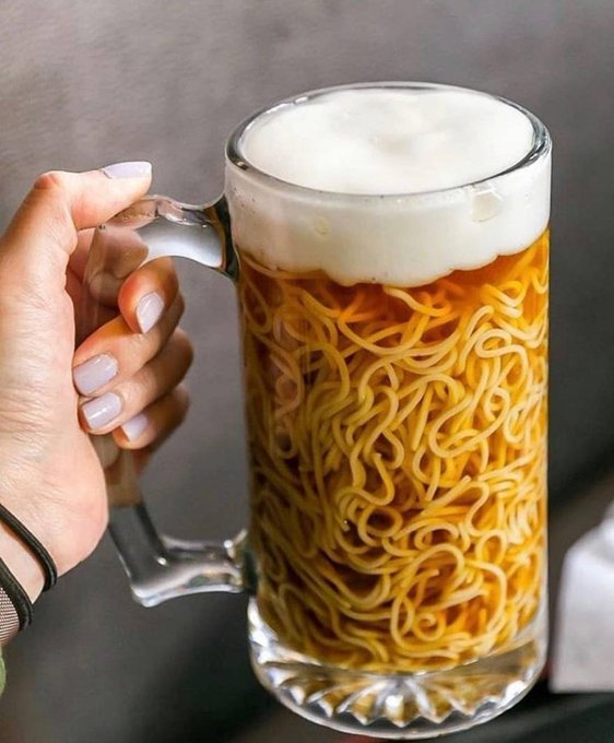 BradNetter1's tweet photo. @beer_drinker777 What's your favorite type of wet bread: noodles or beer
me: https://t.co/Pa8dVkZl2h