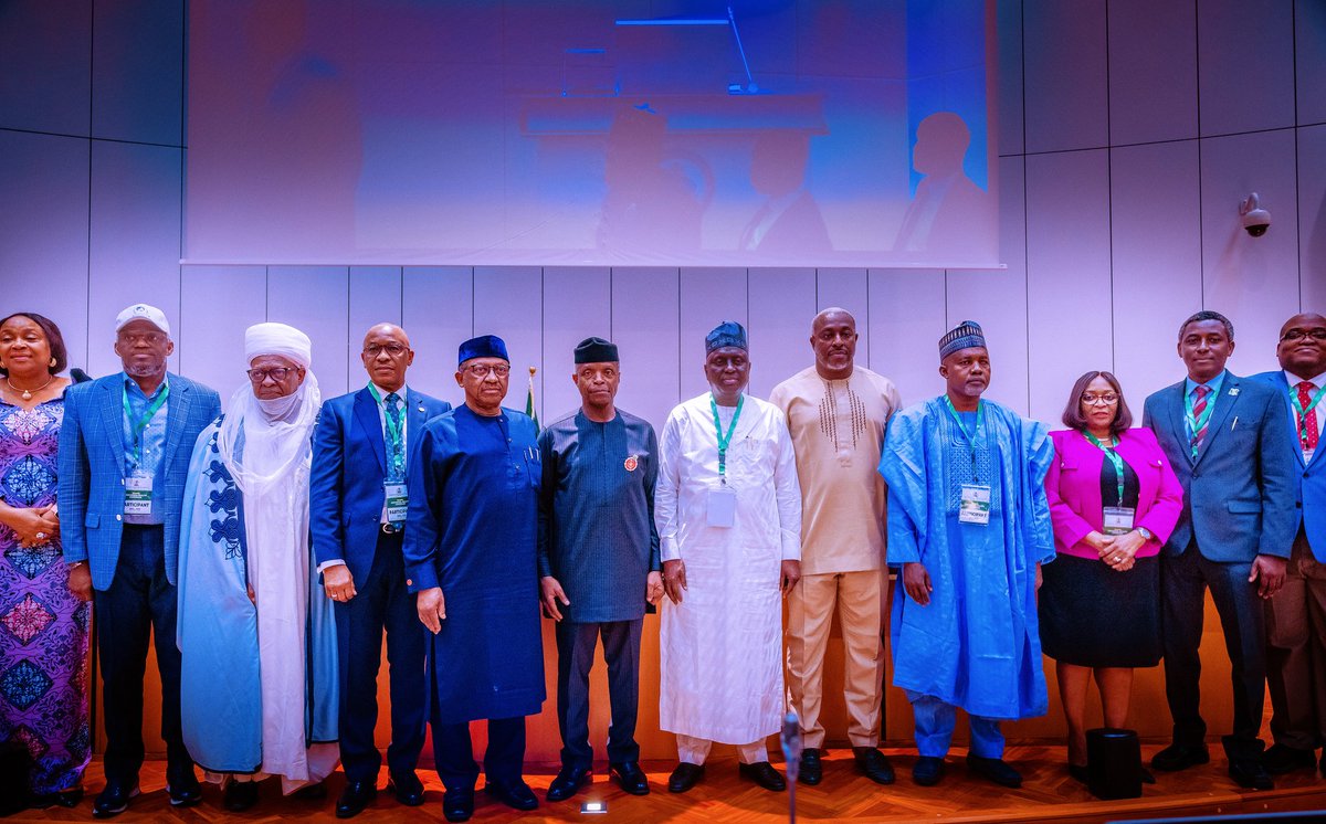 Vice President Yemi Osinbajo yesterday declared open the Presidential Healthcare Reform Retreat at the NIA HQ, Abuja.