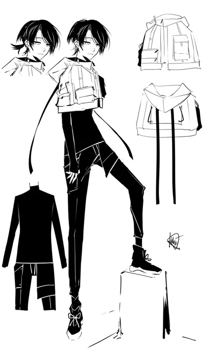 techwear(?) debbie 