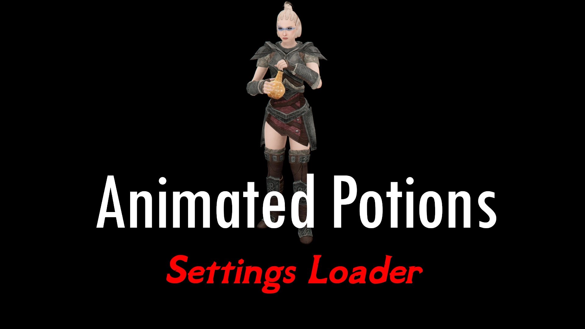 Skyrim se mod on twitter animated potions settings loader