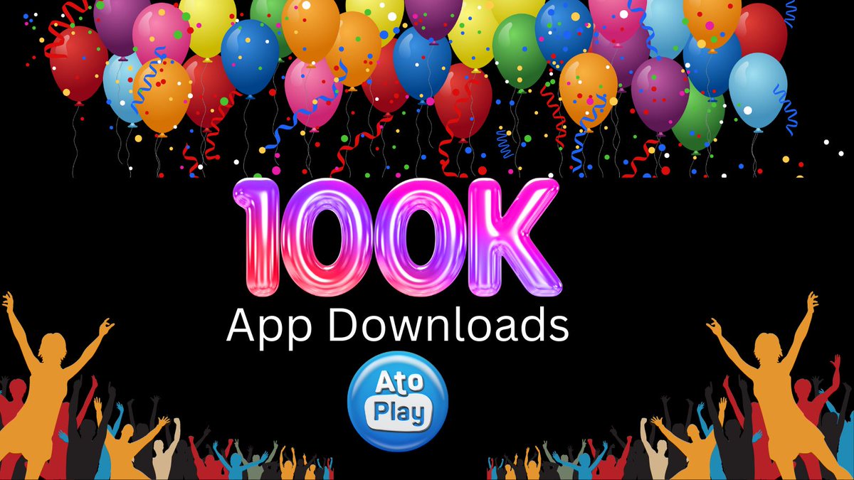 ato_play's tweet photo. Finally, crossed 100k android app downloads. Thank you all, special thanks to AtoPlayers and Youtubers who have made videos on and about the platform. Together for the next milestone. https://t.co/llPmKrON4H