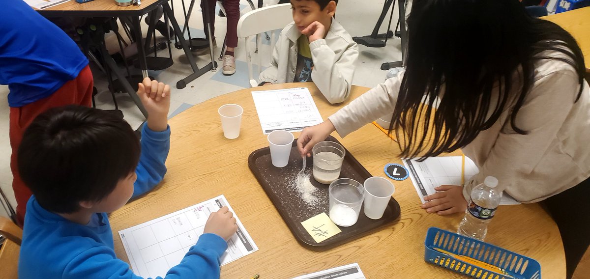 aacarroll1's tweet photo. What will mix with water? #3rdgradescientists @WSESfox #WillowPride https://t.co/RroXxr7Xy2