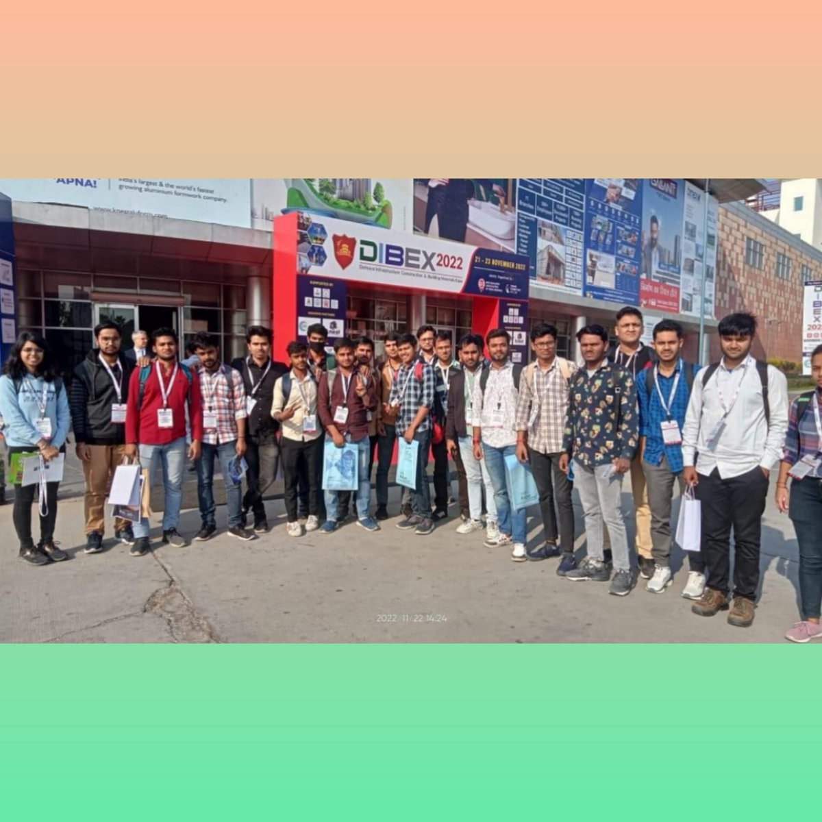 DronacharyaDgi's tweet photo. Students of Dronacharya Group of Institutions visited “India Expomart DIBEX-2022” on 22nd November, 2022.
#iic
#Expomart
#DIBEX
#Btechstudents
#DronacharyaGroupofInstitutions
#GreaterNoida
#bestengineeringcollege
#multipleplacements
#TopEngineeringCollege
#UttarPradesh https://t.co/BP607B7Mx6
