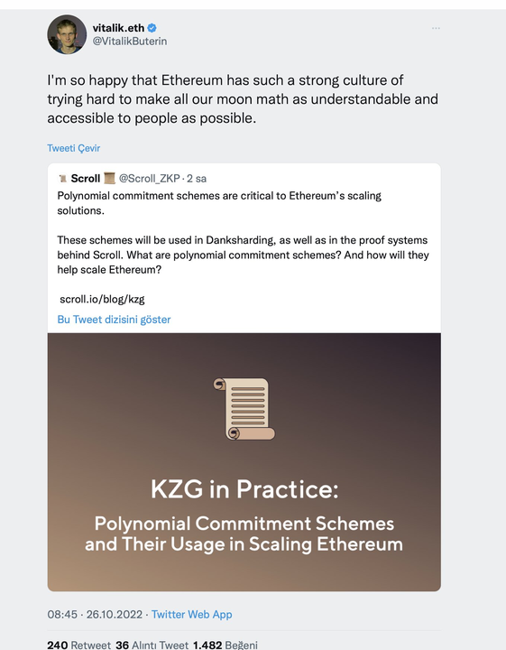 5phutcrypto_'s tweet photo. 🔥 HƯỚNG DẪN AE KÈO TEST CÓ CƠ HỘI AIRDROP CỰC KÌ CAO - SCROLL
- Scroll là dự án mở rộng mạng ETH đã raise được hơn 30 triệu đô, được Vitalik tweet
Hướng dẫn chi tiết dưới đây 🧵👇
#Airdrop #Retroactive @Scroll_ZKP @VitalikButerin https://t.co/IqYinJueia