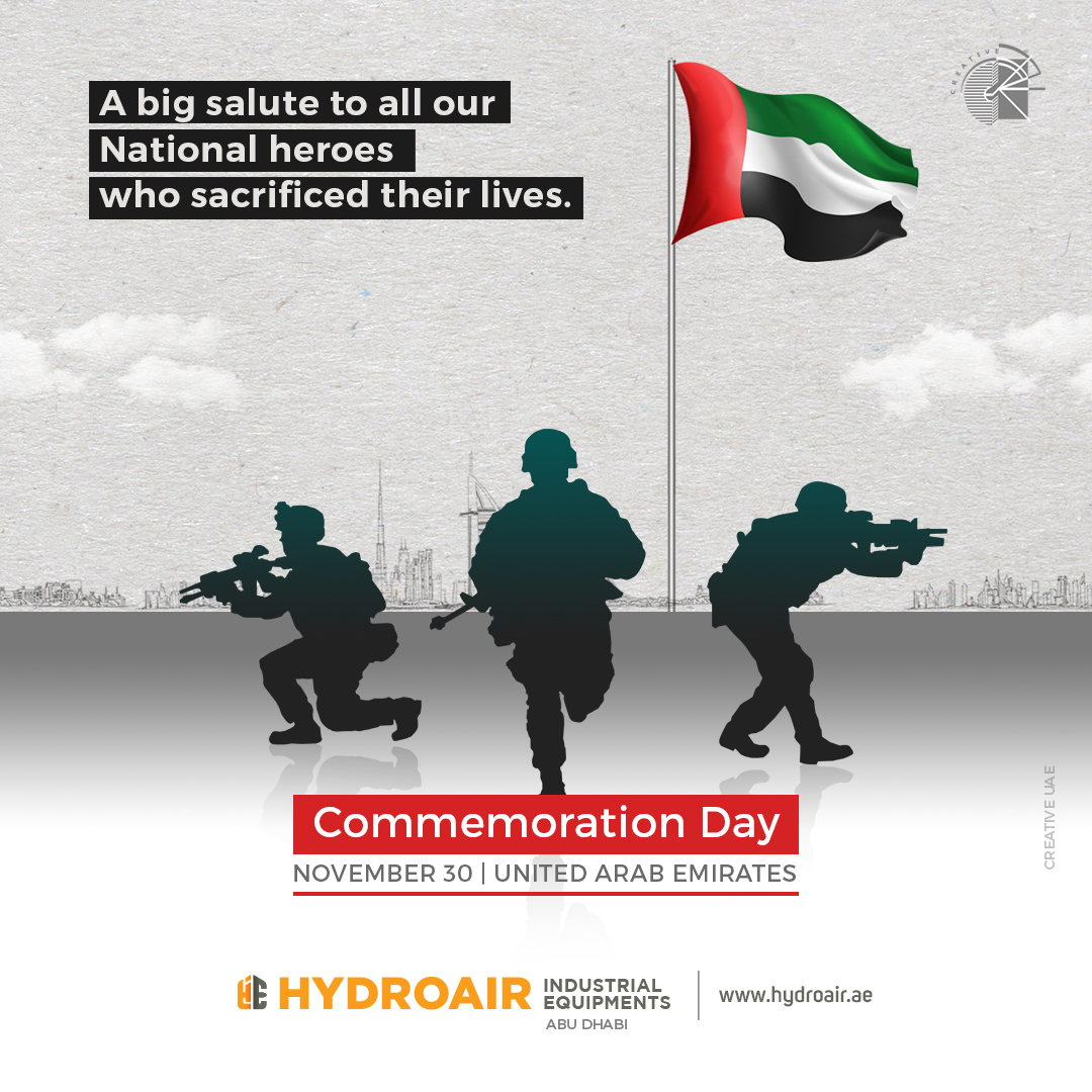 hydroair6's tweet photo. Remembering our National Heroes on 'Commemoration Day ' A big Salute to our Brave Martyrs!
https://t.co/tlCCc8zIgC
*
*
*
#automation #industrial #industrialautomation #pneumatic #foodpackagingsolution #uae #businessowner #UAENationalDay #commerationday #Portugal #apple https://t.co/0CXJQgh81w