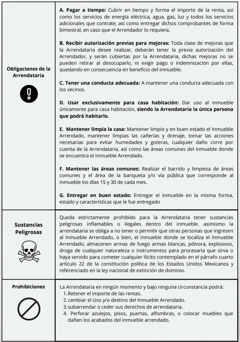 renatogironloya's tweet photo. Me encantó este diseño de Contrato. Sin duda abona al entendimiento y comprensión. Nada de citas innecesariamente técnicas. Valor agregado a estandarizar.
Créditos: Janet Huerta https://t.co/3HaYBaFsTN