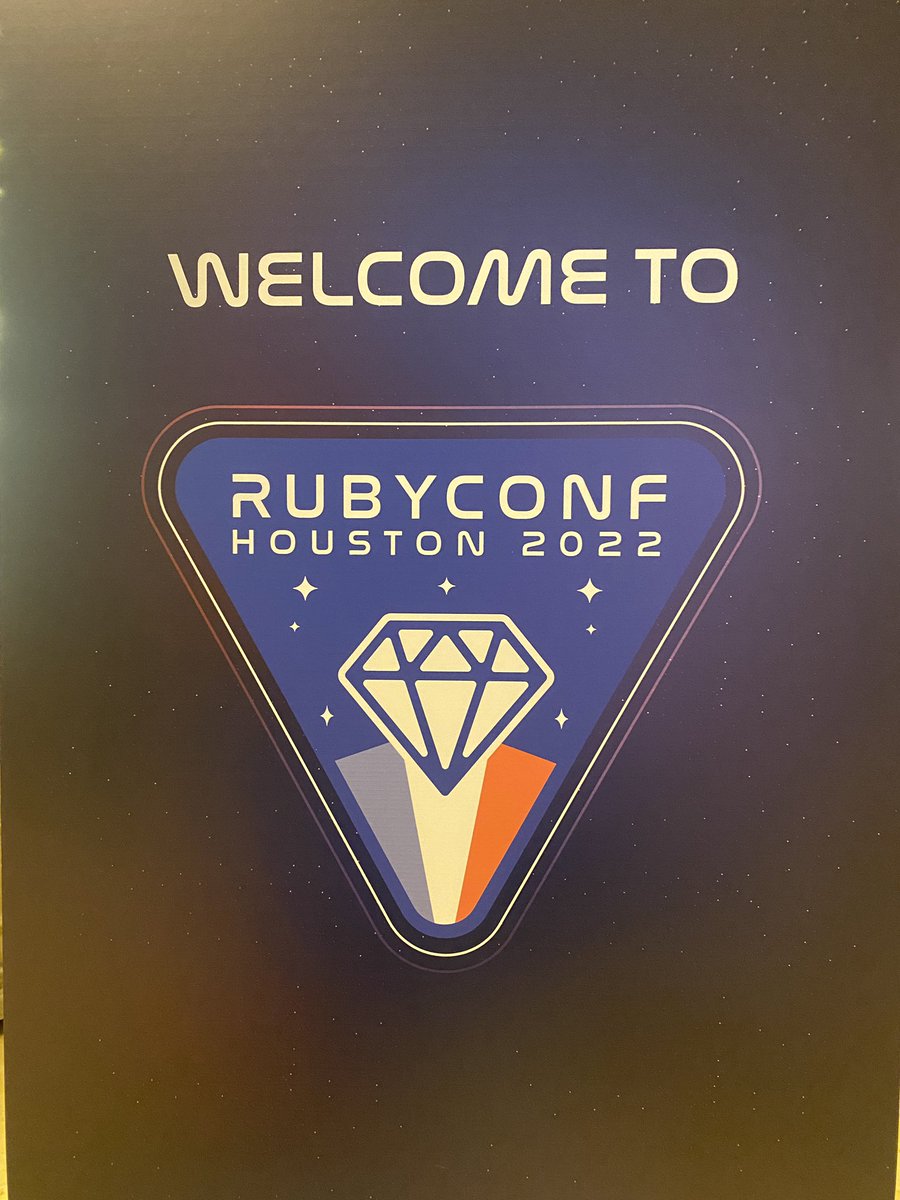 nickborromeo's tweet image. Day 0 …  #RubyConf2022