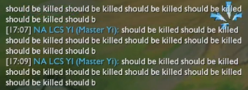 MekkiLoL's tweet photo. Sanest yi player found in Bjergsen stream https://t.co/IVi1N0G4h8
