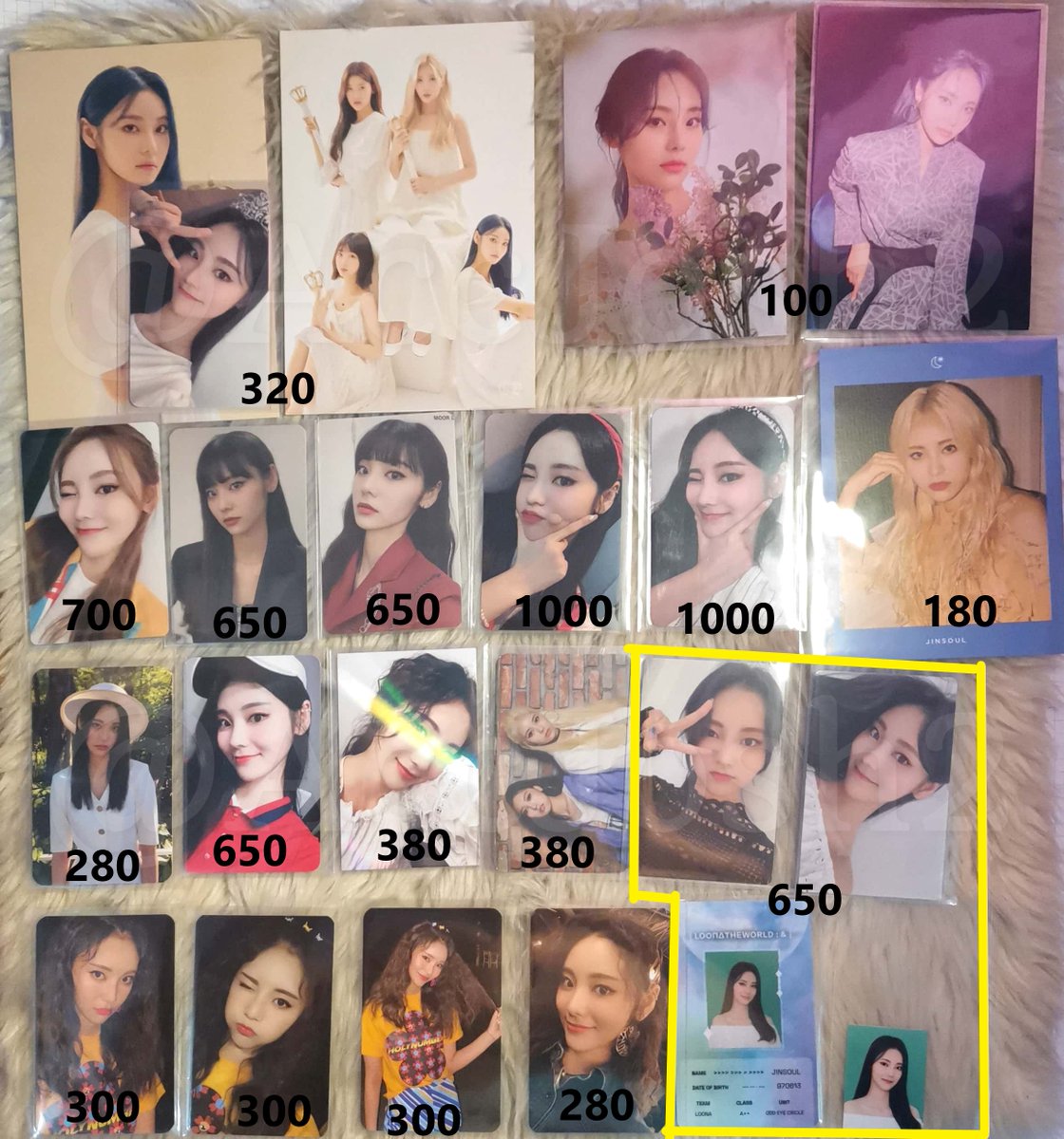 AccJosh2's tweet photo. wts lfb loona ph 

loona heejin jinsoul kimlip yves olhye yeojin vivi chuu choerry 

MOP: gcash/shopee
MOD: ggx/sco
Loc: Bulacan
payo - 5days

wts lfb loona photocard pc https://t.co/bnenGvNKET