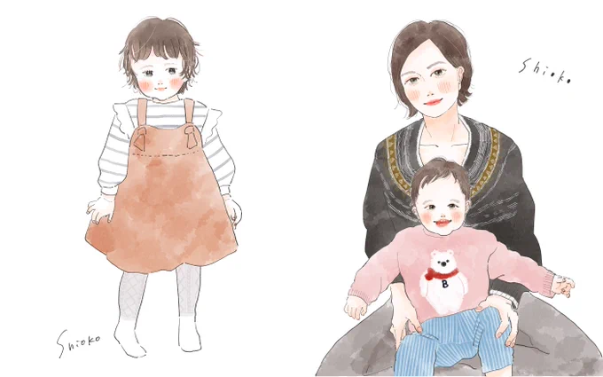 似顔絵企画お子さんでもご本人でもOK!(1人まで)応募:フォロー&amp;RT(引用、鍵垢不可)当選数:2名期間:本日11/29(火)22:30まで備考:・似顔絵のサンプル使用、SNSに公開OKの方・1日以上連絡がつかない場合はキャンセル扱い・再抽選となりますサンプルで雰囲気ご確認ください 