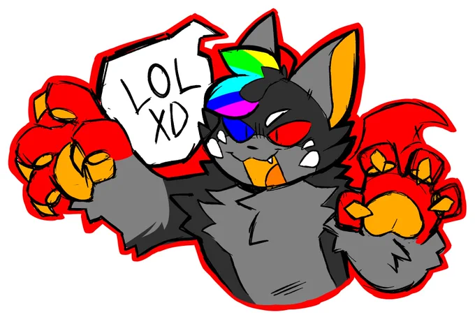 Nothing much just a sparkle cat OC. His name is T4C0 