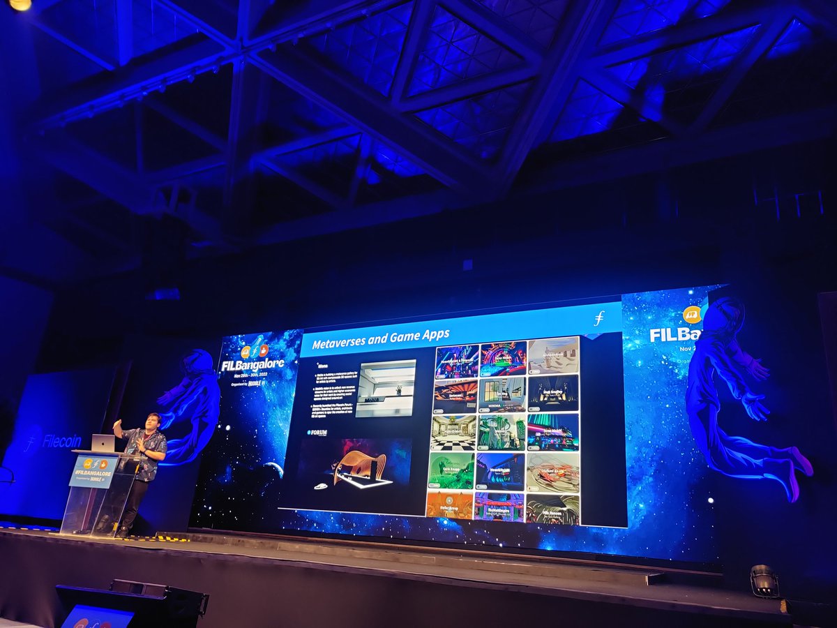 Macha0x's tweet image. Amaze to know @Filecoin &apos;s plan for #metaverse and games and how FIL enables #DATADAOS and also how it is planning to unlock new economic structures for dApps