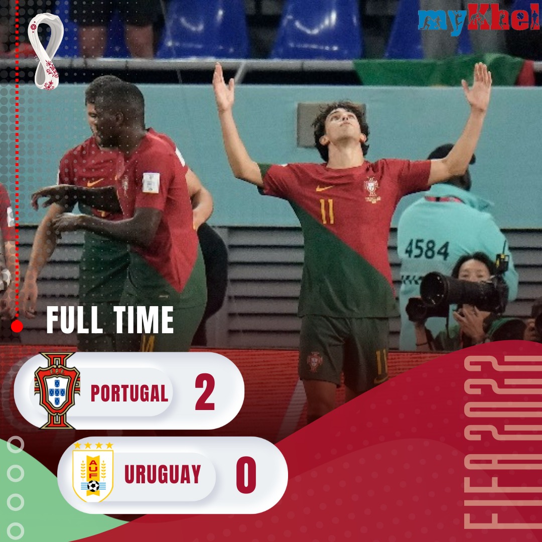MykhelTamil's tweet photo. #FIFAUPDATE | உருகுவே அணிக்கு எதிரான உலகக்கோப்பை போட்டியில் 2-0 என்ற கோல் கணக்கில் வீழ்த்தி போர்ச்சுகல் அணி அபார வெற்றி
https://t.co/CE0DIIhtbF
#PortugalvsUruguay #brunofernandes #FIFAWorldCupQatar2022 #FIFAWorldCup #போர்ச்சுகல் #FIFAWorldCup2022 #MykhelTamil https://t.co/h6Pw2239VP