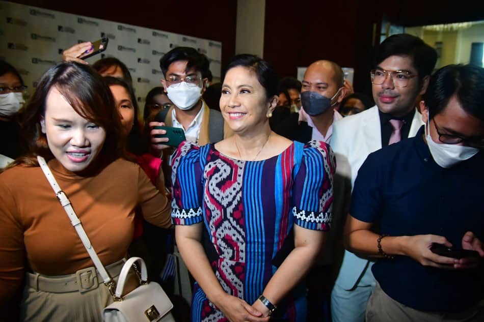 arcelo_ian's tweet photo. JUST NOW: Former Vice President Leni Robredo speaks during the KAS Solutions Conference in Makati earlier.

This conference in which Konrad Adenauer Stiftung is hosted which aiming to provide the general public with tools to fight fake news, misinformation, and disinformation. https://t.co/Grt9Y3mv98