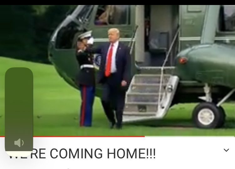 ladywelder2's tweet photo. @PapiTrumpo  come on home Mr. President! https://t.co/RPRxRMqCwu