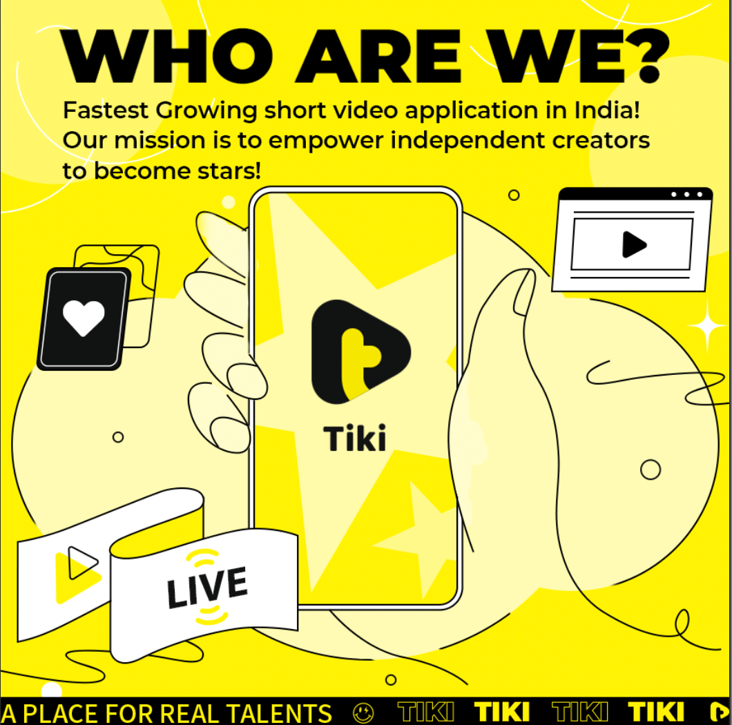 TikiAppOfficial's tweet photo. ⭐️Join Tiki Creator Program ⭐️

We are onboarding professional Creator Live streaming agencies.

If you are interested then please quote &amp; retweet on the below details-
Your Full Name-
Agency name-
Phone number-
Email ID-
Live experience-

Thank you
#TikiVideo #Creators https://t.co/Ya3wRXohyA