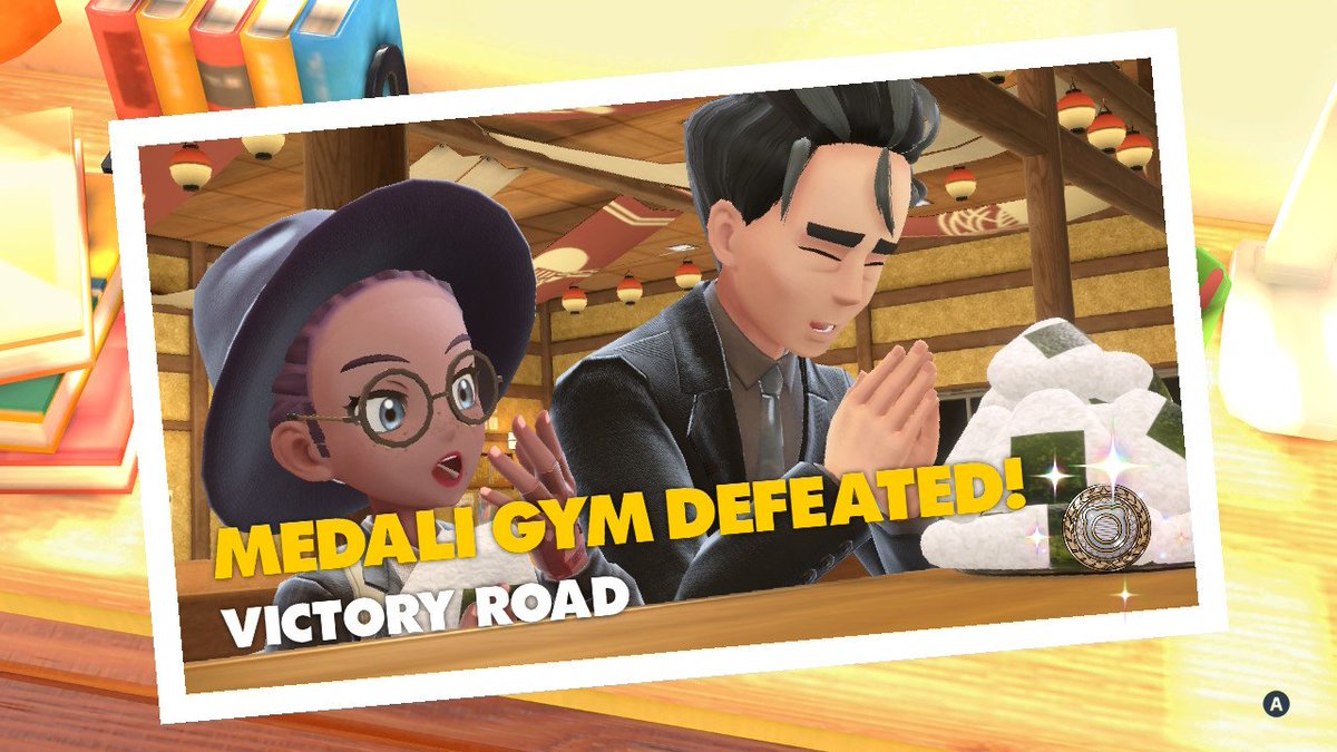 AmmortalKnight's tweet photo. #PokemonScarletViolet 
*SPOILERS*
Just finished Pokemon Voilet and this is might be the best one I've played in the last decade, maybe ever!
Regardless of the negativity across the internet this game rises above its problem and fills me with childish wonder like pokemon use to!!! https://t.co/AeR13wV21X