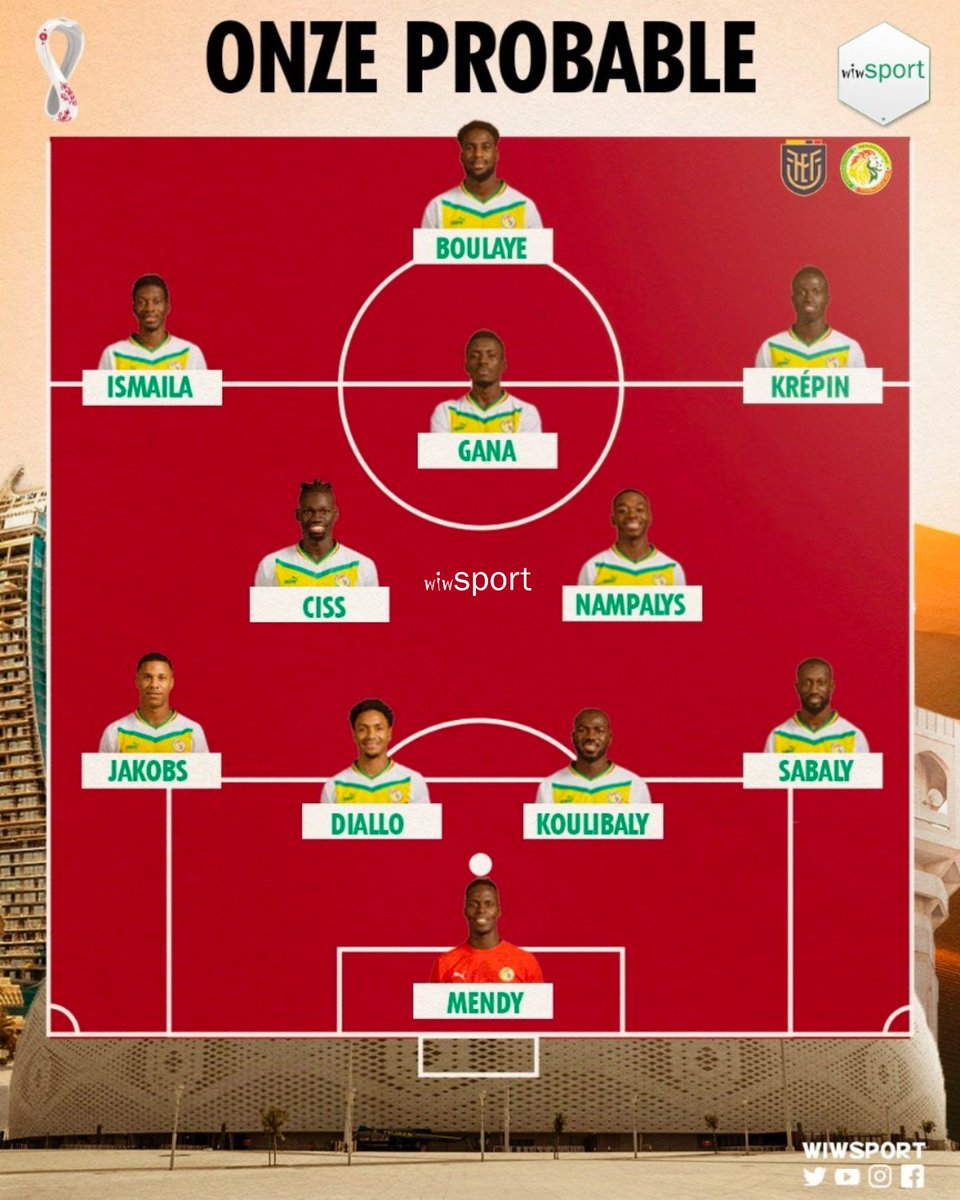 Gelewaar1's tweet photo. Seule la victoire libére #Senegal #SEN #FIFAWorldCupQatar2022 #QATSEN https://t.co/nG8WRyVsWQ