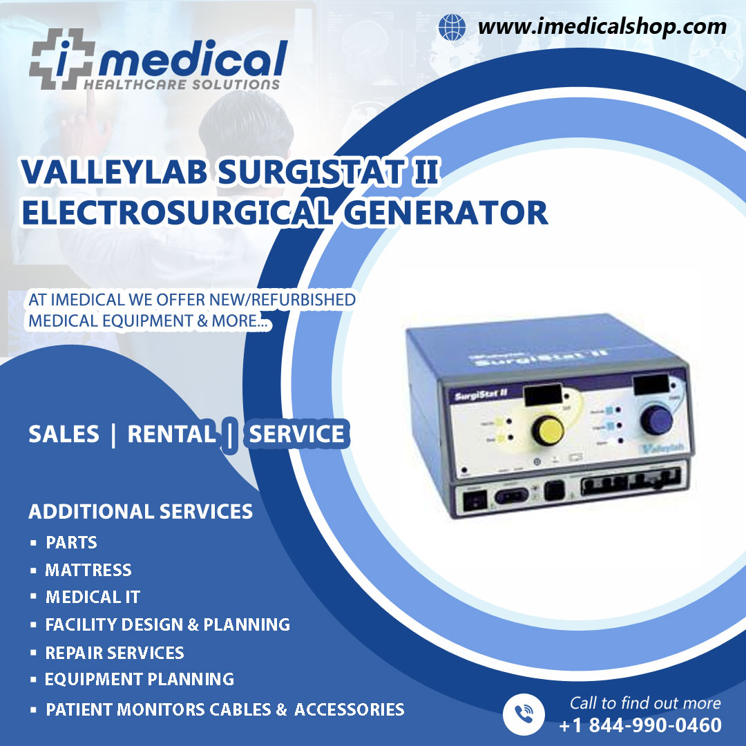 imedicalhs's tweet photo. ✨ The ValleyLab SurgiStat II Electrosurgical Generator includes a power cord. It is certified to proper operating specifications. ⭐🌎🌎❗❗

Product URL:- https://t.co/xxgH9nLHgH
Visit For More Similar Products URL:- https://t.co/msunzi7A2G https://t.co/pwSxwGRPUH