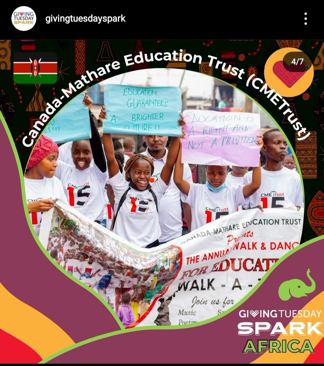 Canada-Mathare Education Trust tweet media