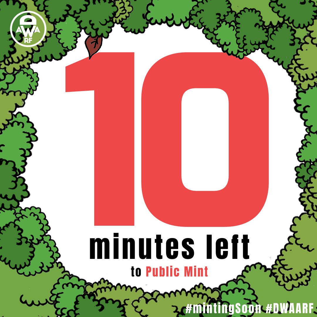 dwaarfwtf's tweet photo. 10 minutes to MINT
✅https://t.co/X2PNBMm2i9 🔥🔥🔥🔥
10.....9......
#NFTsales #DWAARF #MintingSoon #NFTCommunity https://t.co/ge99DVOmDZ