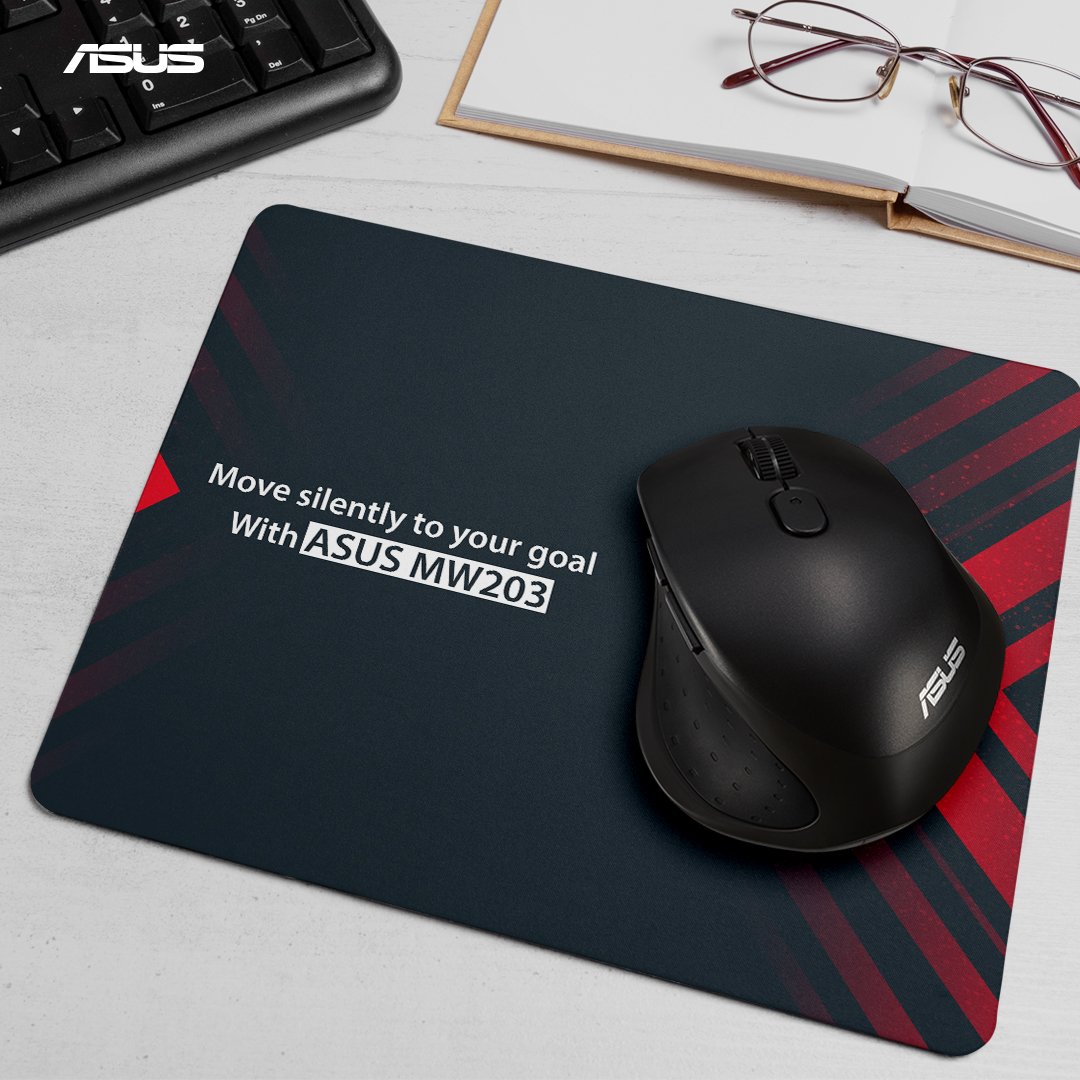 ASUS India on Twitter: "ASUS MW203 is a silent optical mouse and hence ...