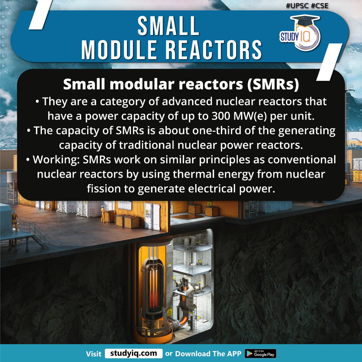 upsciq's tweet photo. #Small #Module #Reactors
#smallmodulereactors #india #cleanenergtransition #smrs #nuclearreactors #300mw #powerreactors #thermalenergy #nuclearfission #electricalpower #featuresofsmrs #plants #reducedfuelusage #lowfuel #powercapacity #upsc #cse #ias #ips #hottopics #newstopics https://t.co/onjV0Ya9NQ