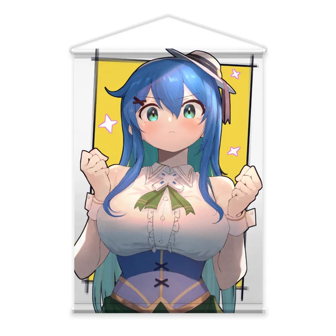 pixiv factoryでオリジナル作品のグッズ化してみました。ジェリーズはアクリルフィギュアにしたり、一枚絵はタペストリーにしてみたり、色々作ってみようと思います。 