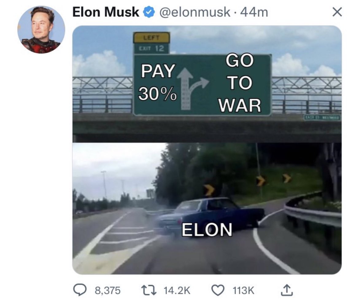 Why have you deleted this, <a href="/elonmusk/">Elon Musk</a>?