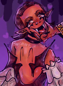 animart_7's tweet photo. “Don’t bite the hand that feeds you”

#art #drawing #Vampire #fantasy #oc #digitalart #ibisPaintX https://t.co/3eSyw2Vpzj