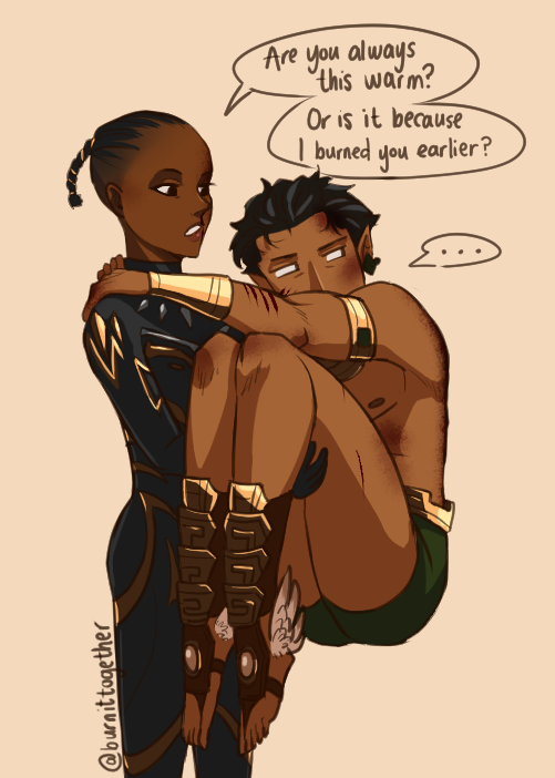 burnittogether's tweet photo. steps to the shore by seekingtomorrow (https://t.co/oSmvixj6i8)

part 2/3: bridal carry

#Shuri #Namor #nashuri #namuri #BlackPanther #WakandaForever https://t.co/vU02hCIOAm