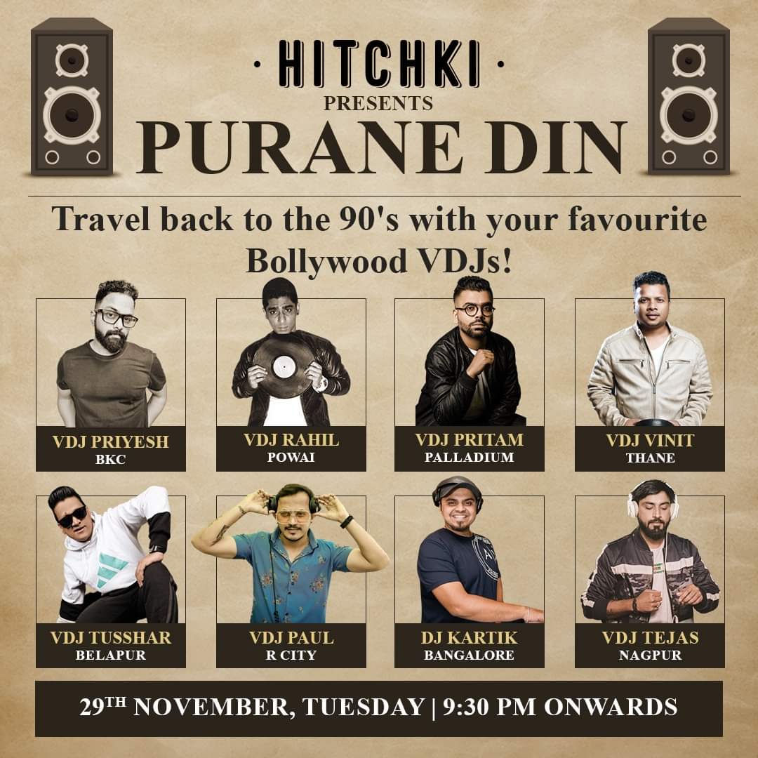 whatis3d's tweet photo. Friends in #Thane, See you tonight at @hitchkiindia @Vivianamall for a night full of good old 90's #BollywoodMusic (Video Dj Set) https://t.co/oxKKUF6zLs