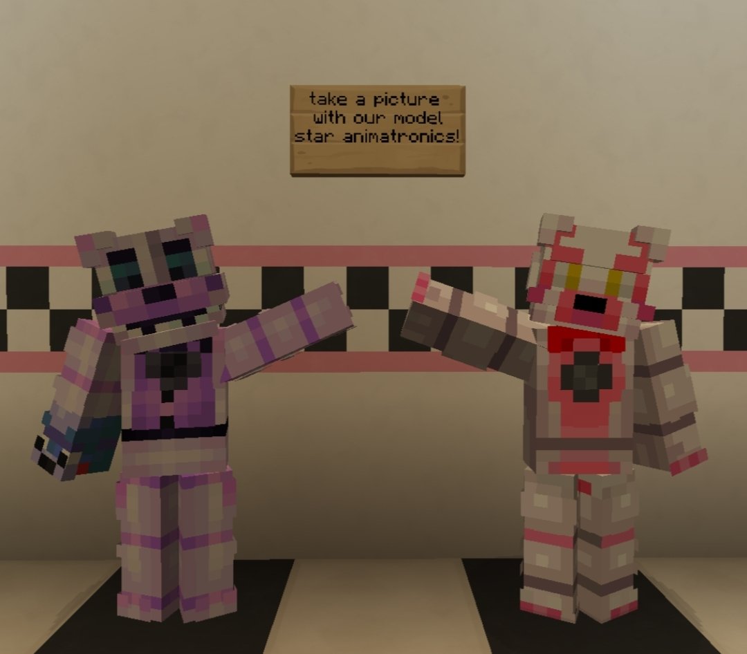 _FnafTown's tweet photo. The stage is set, The crew is ready to give you.. A time you won't forget! Some laughs to last a lifetime! And lore that will leave you bamboozled! One question though.. 
Who's the person behind the screen?.. 
#Fnaf #Fivenightsatfreddys #freddyfazbear #minecraft #mcroleplay https://t.co/H8LScgRFNa