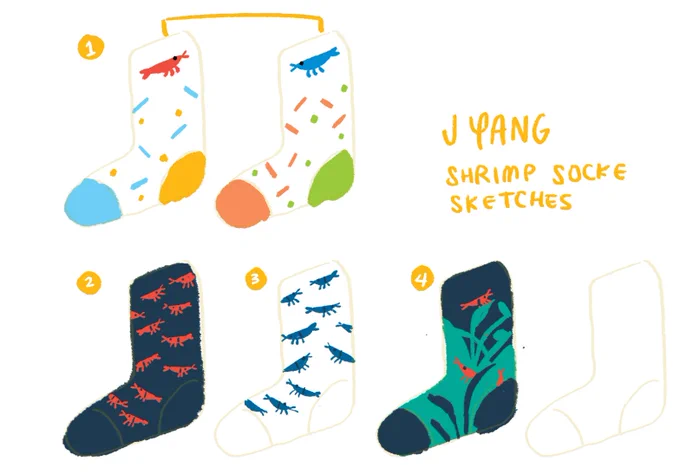 shrimb people help, what shrimp socke designs do you prefer  (poll in first reply) 