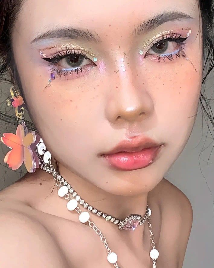 011170○ Rafe 持たさ Love Me Glitter Clutch 