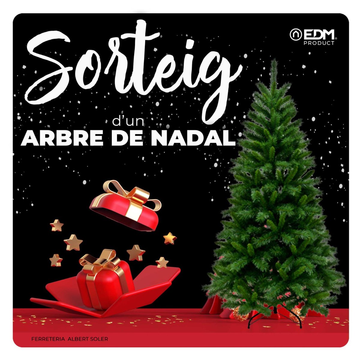 FAlbertSoler's tweet photo. A Ferreteria Albert Soler sortegem un arbre de Nadal!!!
https://t.co/WFxk3OZBX9
Molta sort!
#ferreteriaalbertsoler #ferreteria #sorteignadal #sorteigferreteriaalbertsoler #nadal #navidad #sorteig #sorteo @sorteig.cat #supersorteo #supersorteig @SorteigCat https://t.co/ZeI5ceaArL
