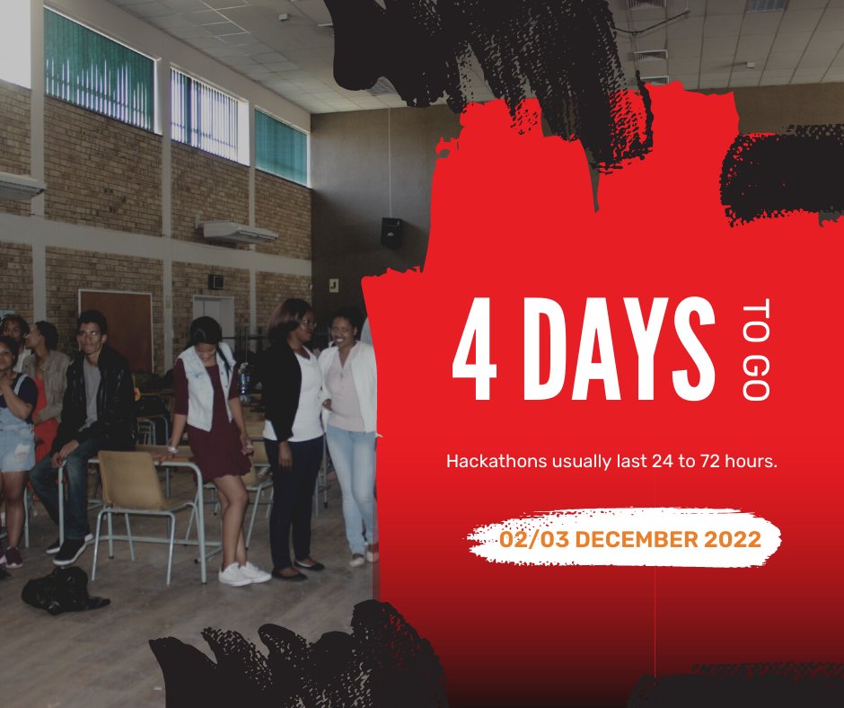 NCDevEco's tweet photo. 📣Announcement📣
We are only 4 days away from the Annual NCDev Hackathon.
The Hackathon has a prize pool of R15000 in Cash Prizes.
🏆R15 000 in Prizes
🏅Goodies & Giveaways for Spot Prizes
Will you be the Ultimate Hacker⁉️
🔗https://t.co/7VNCCSX2el
#NCDevHack #itsahackathon https://t.co/SpzUuXDjyo