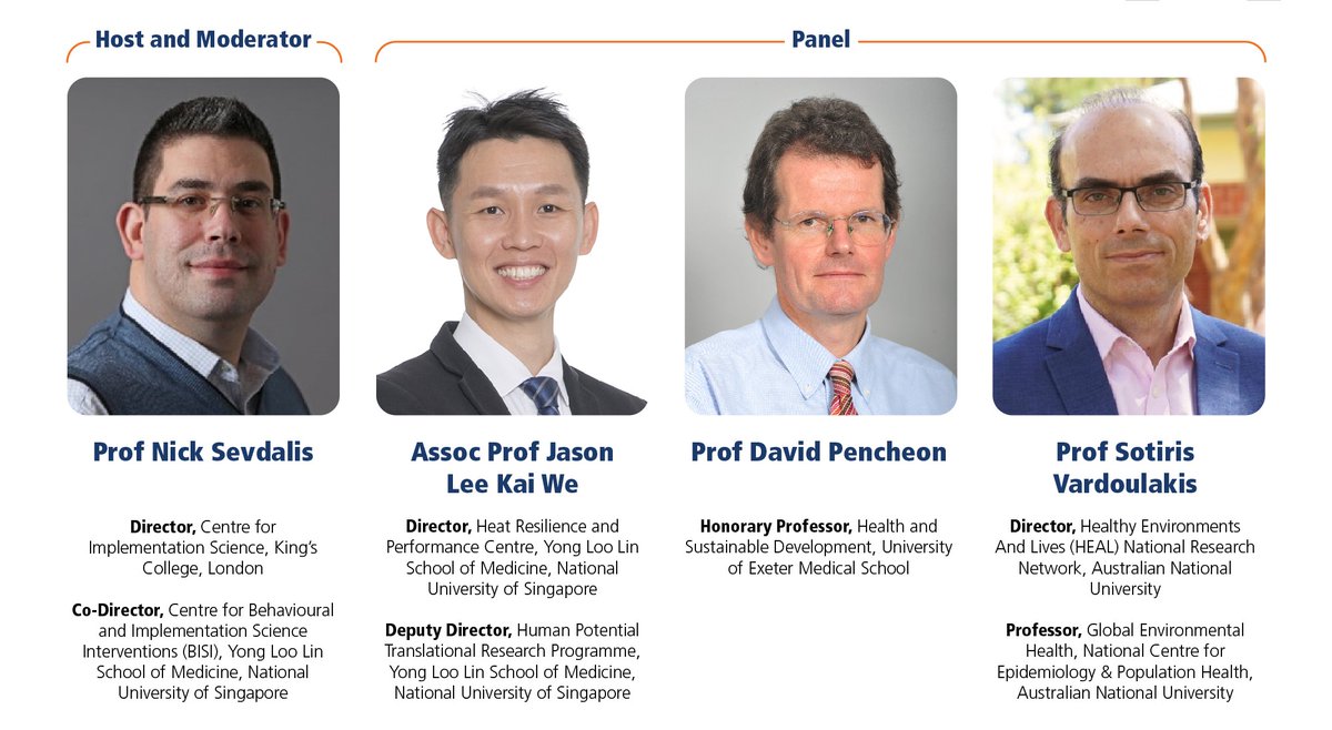 Looking forward to this @NUSingapore BISI webinar at 7pm AEDT tonight:
'Challenges and Opportunities of Designing and Implementing Sustainable and Resilient Healthcare Systems.' 
We had so many great discussions about this topic last week at #HEAL2022!
🌿singhealth.com.sg/events/bisi-we…