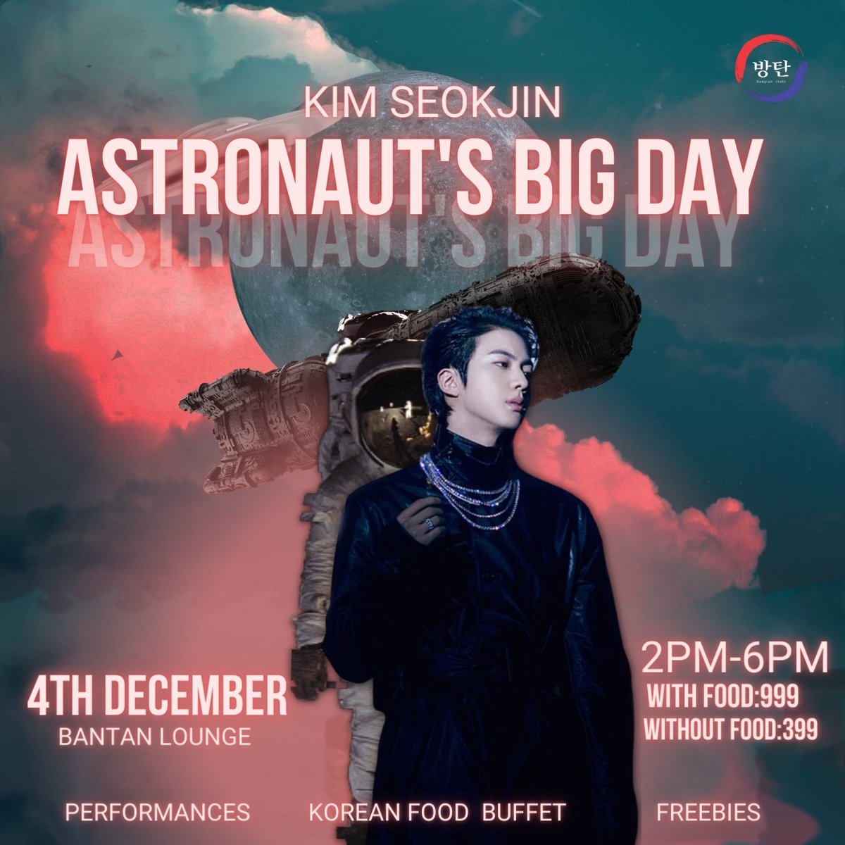 BangTanShefs's tweet photo. Let's celebrate together !!!!💜✨

Register now!!: ⬇️⬇️⬇️

https://t.co/5AH1WrlOmV

#BTSJIN #bts #astronaut #DreamersbyJungkook #JIN https://t.co/bS3enE99en