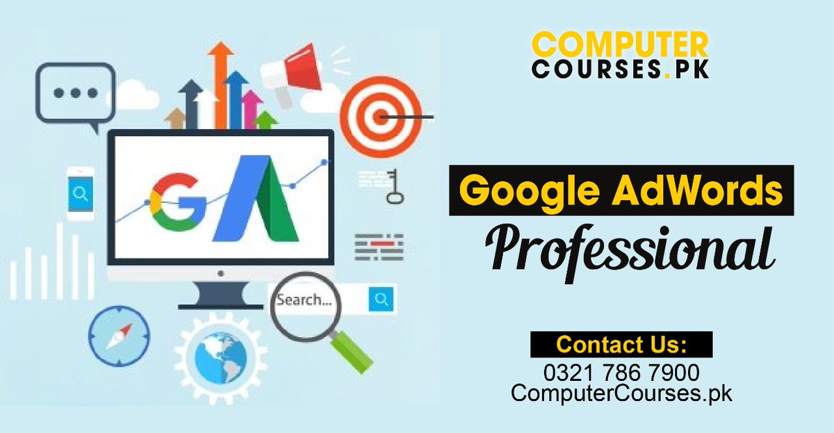 computercours10's tweet image. Google Ads expert is a professional who is familiar with all these moving parts and knows how to get the most out of Google Ads for their clients.
🌐 For more info: computercourses.pk
🆑0321-7867900
#seo #PPC #Digitalmarketing #professionaltraining #lahore #Contactus