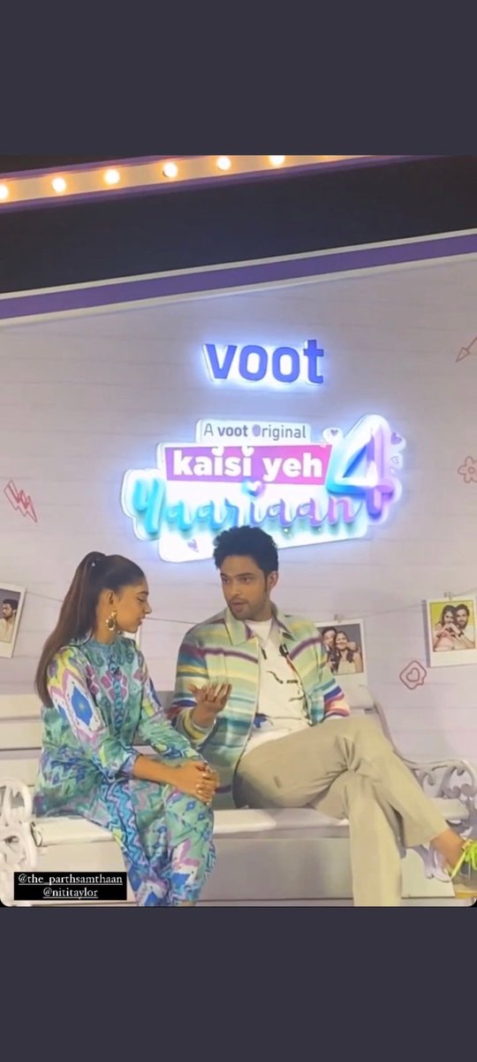 manan212014's tweet photo. 4 years but this worthy
I m crying already they both still look the same this feeling is surreal.
Also they are twinning 😭❤️
#Manan #KYYS4OnVoot
#NitiTaylor𓃵 #Nititaylor #Parthsamthaan https://t.co/RJYkiK5bku