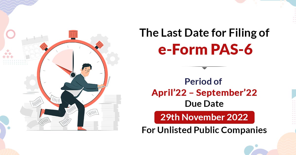 sag_rta's tweet image. Today is the last date for filing of e-Form PAS-6 for the period of April 2022 – September 2022 For unlisted public companies.
Get more: bit.ly/3Ev9NJ1
#formpas6 #duedate #filing #rta #sagrta #companies #sebi #lastdatereminder