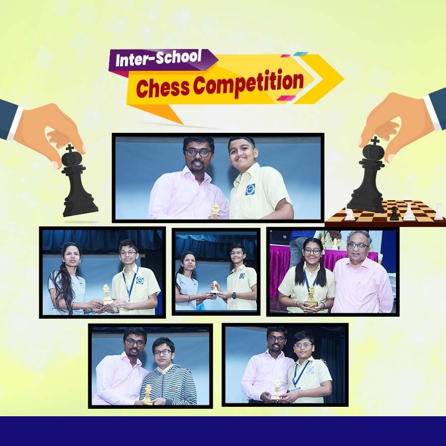 GkmSchools's tweet photo. Chess is a game of not only intellect and cunning, but of bouncing back after losses, practice, discipline and persistence. This statement proved true for the GKM Inter-school Chess Tournament held on 11th November, 2022. https://t.co/luRquTr2kw