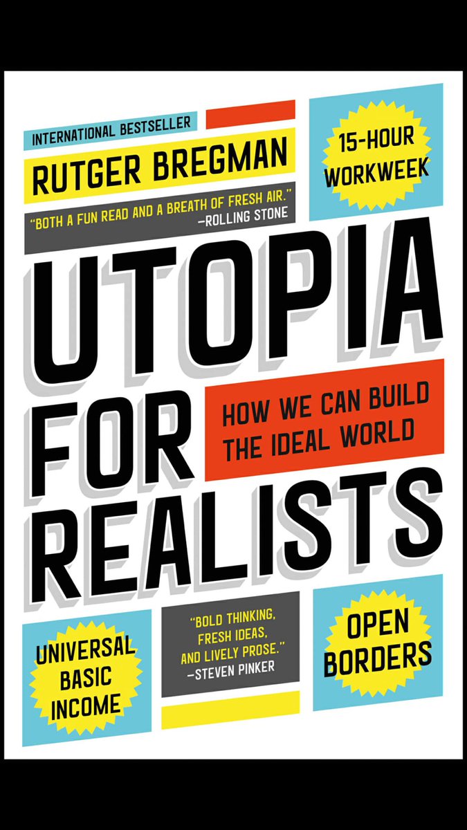 joeyalarilla's tweet photo. Hmm, tough question. But these are the four non-fiction books that I’d say have influenced me most.
1. #UtopiaForRealists by @rcbregman
2. #Sapiens by @harari_yuval
3. #ScatterAdaptAndRemember by @Annaleen
4. #TheFutureIsAsian by @paragkhanna https://t.co/gXS4hdOsZA